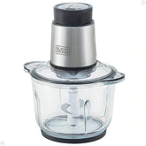 Processador de Alimentos em Inox Black Decker Modelo MP300G Tigela de Vidro 2L - BIVOLT