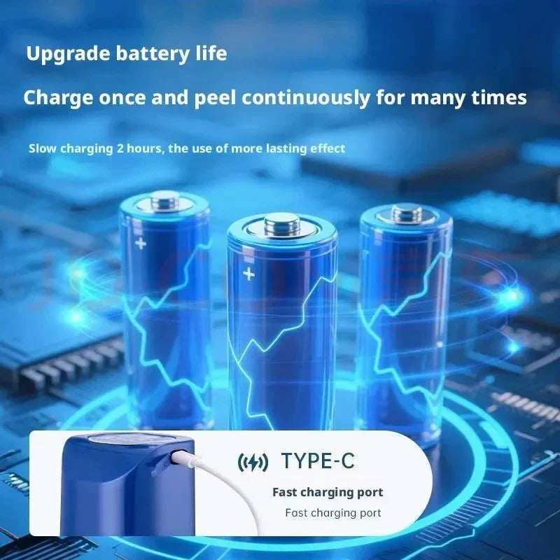 Descascador Elétrico Automático de Frutas e Alho